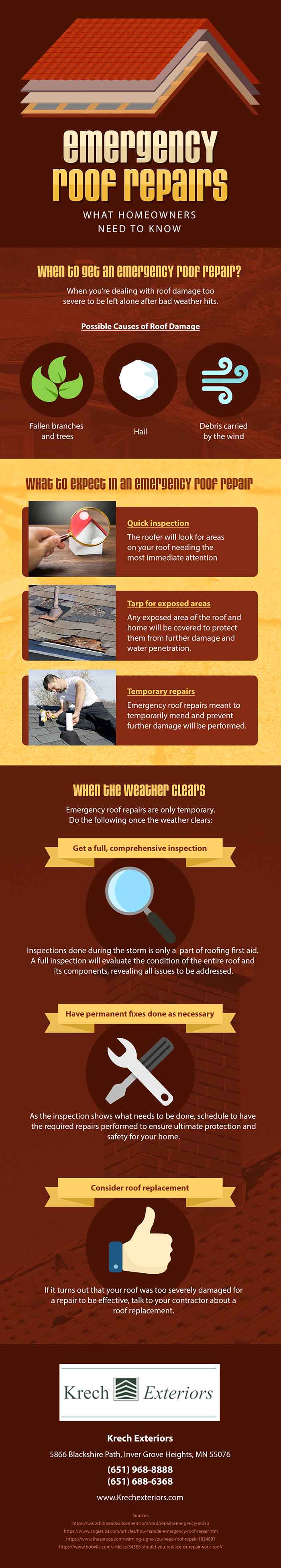 Infographics: Emergency Roof Repairs What Homeowners Need to Know