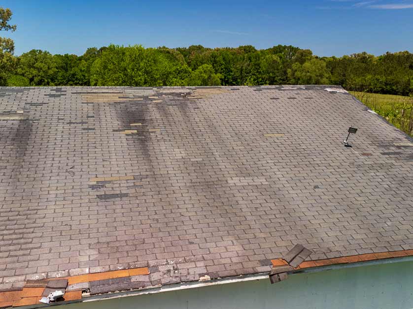 3 types of roof damage after a storm