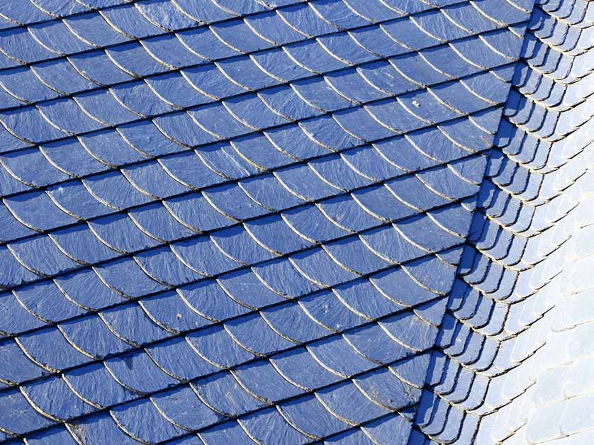 6 slate roof installation patterns