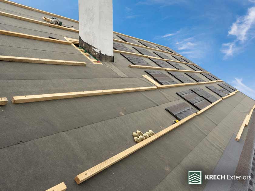 can a damaged roof deck be repaired