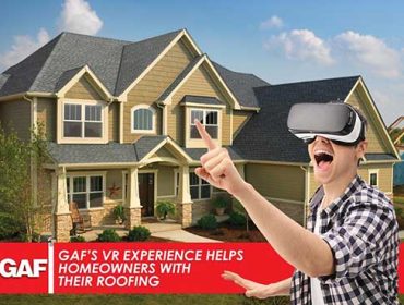 GAF’s VR Experience Helps Homeowners With Their Roofing