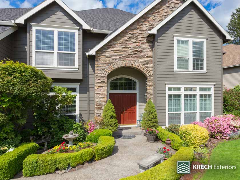 how to combine different siding materials and profiles