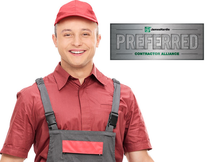 the value of a james hardie preferred contractor