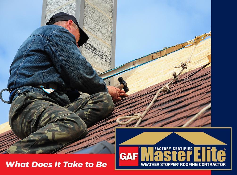 What Does It Take to Be a GAF Master Elite™ Roofer