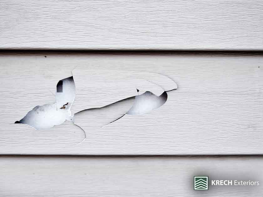 what weakens your siding