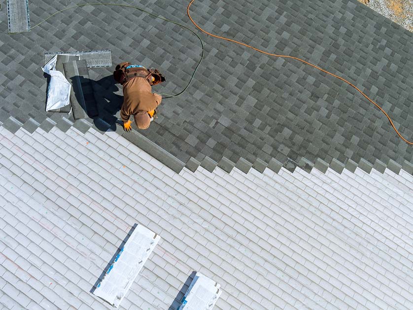 whats the difference between re roofing and re covering