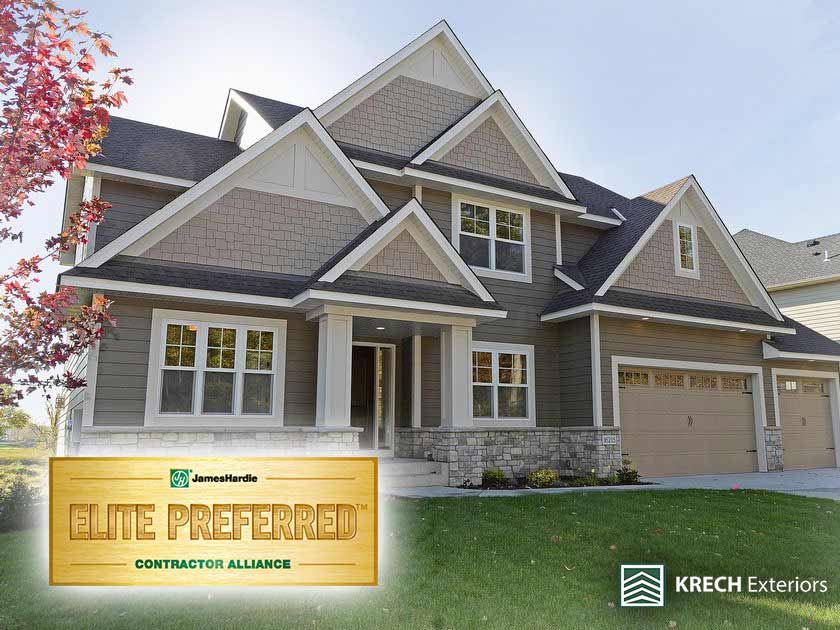 why work with a james hardie elite preferred contractor