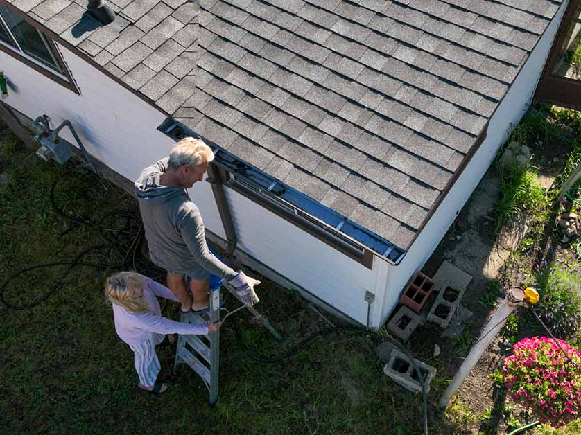 gutter installation