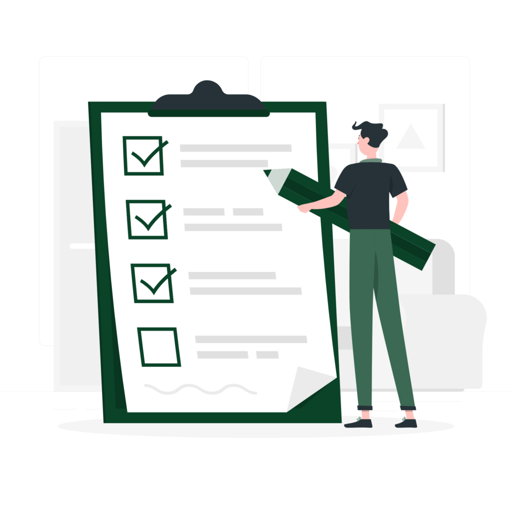 Checklist rafiki