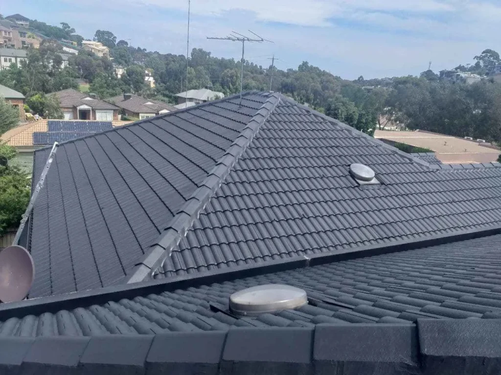 grey roof home