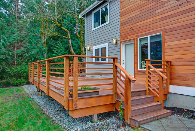 wood siding