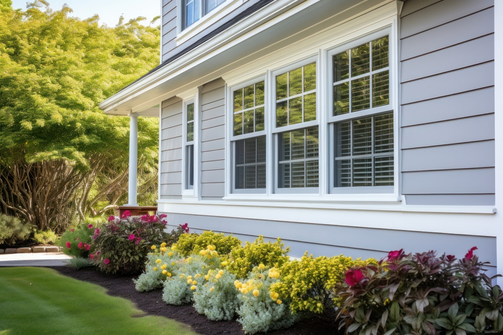 siding and window